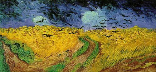 Vincent van Gogh - Wheat Field With Crows (1890).